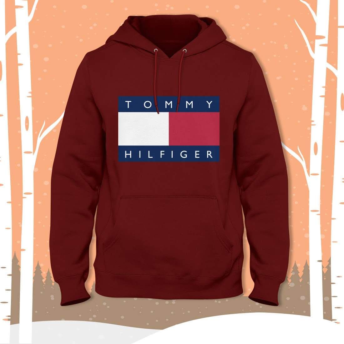 16 Tommy Hilfiger Mehroon
