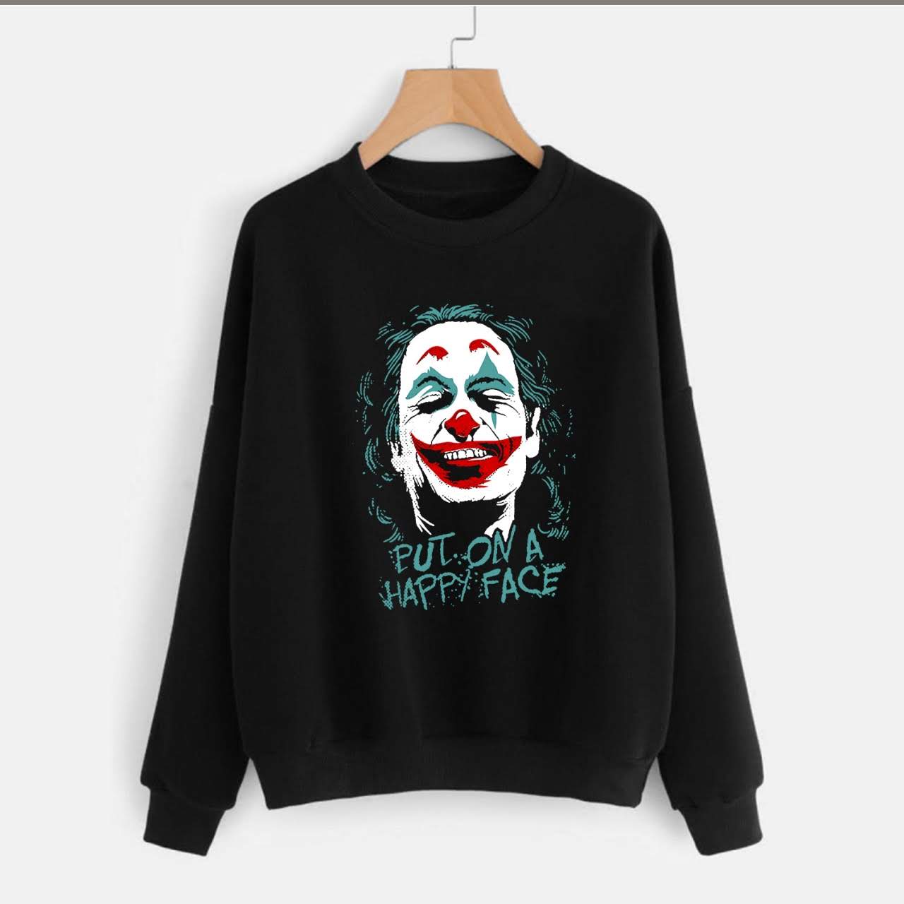 Put On A Happy Face Black