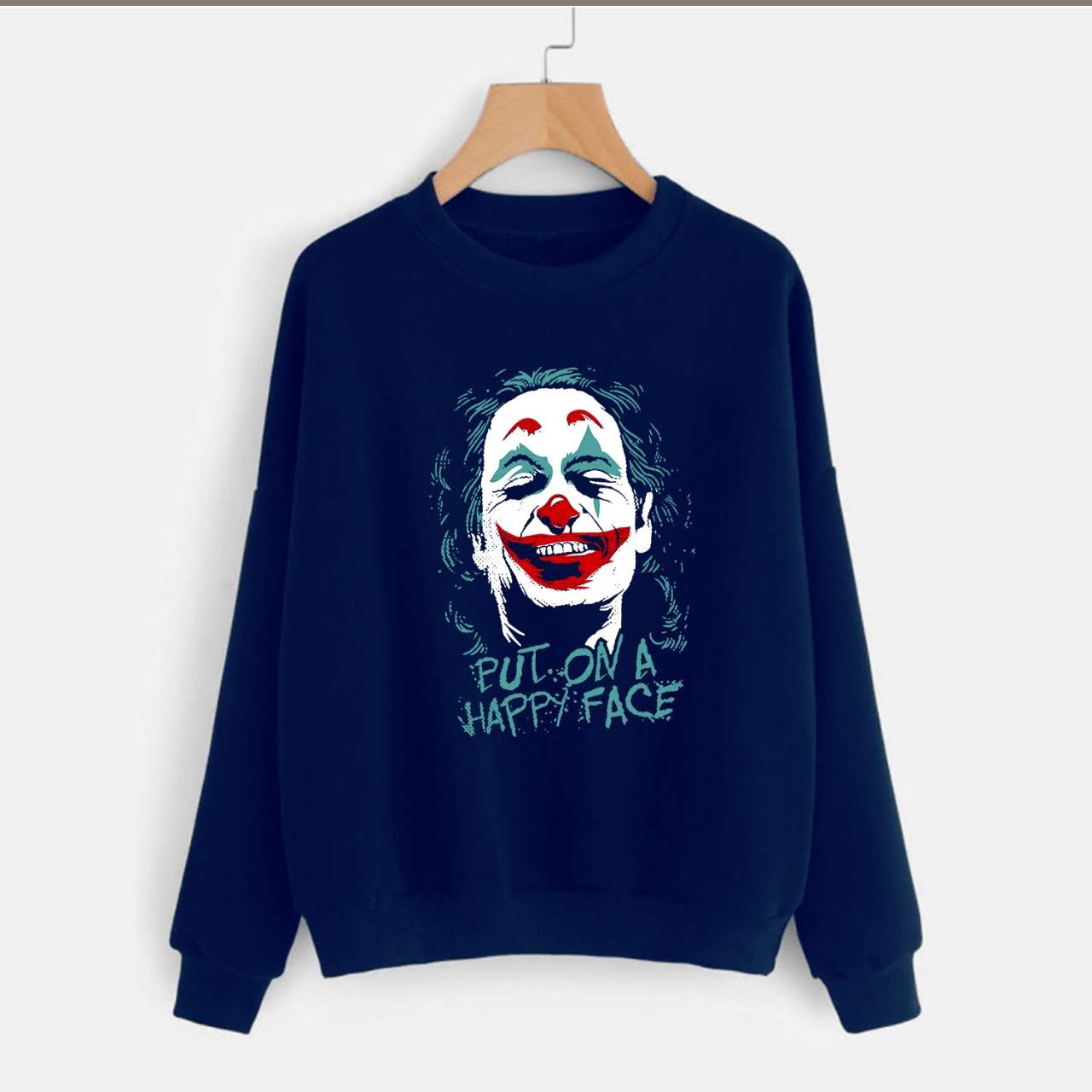 Put On A Happy Face Navy