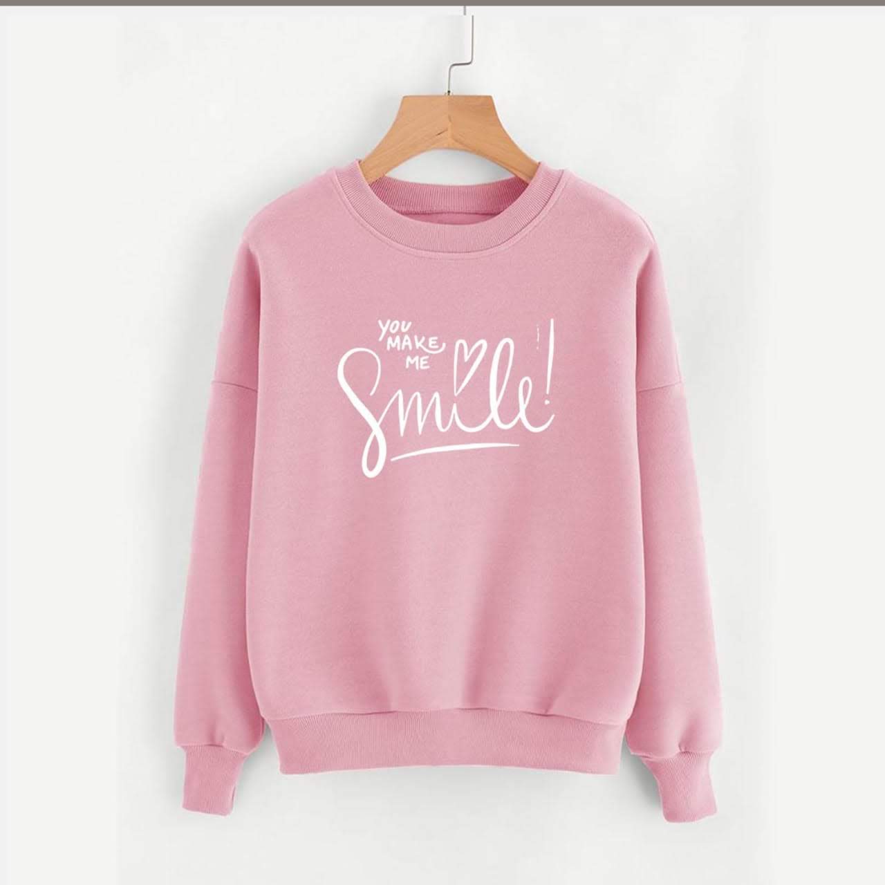 You Make Me Smile Pink